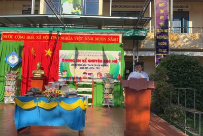 Chúng em kể chuyện Bác Hồ – Hưởng ứng ngày văn hóa đọc năm học 2024-2025